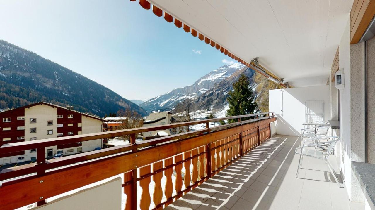 Gonenstein Residence In Leukerbad, Entire Apartment/Studio With Balcony Dış mekan fotoğraf