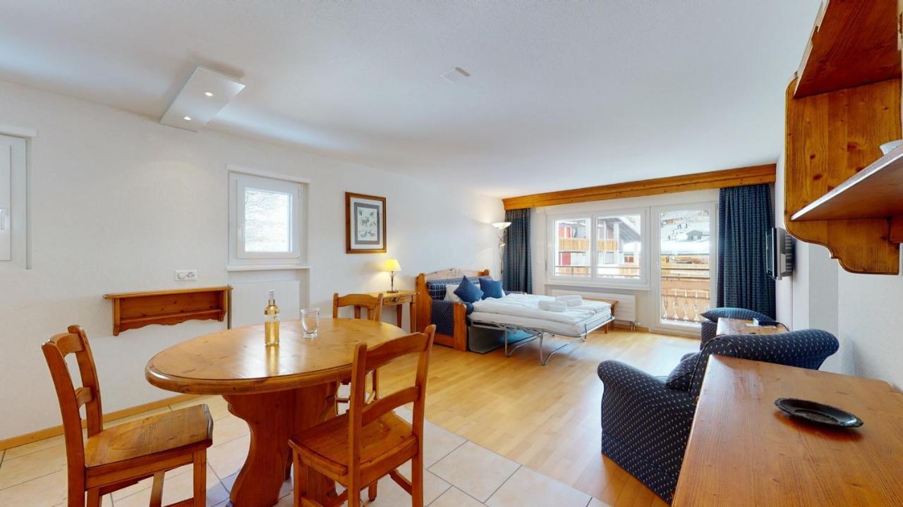 Gonenstein Residence In Leukerbad, Entire Apartment/Studio With Balcony Dış mekan fotoğraf