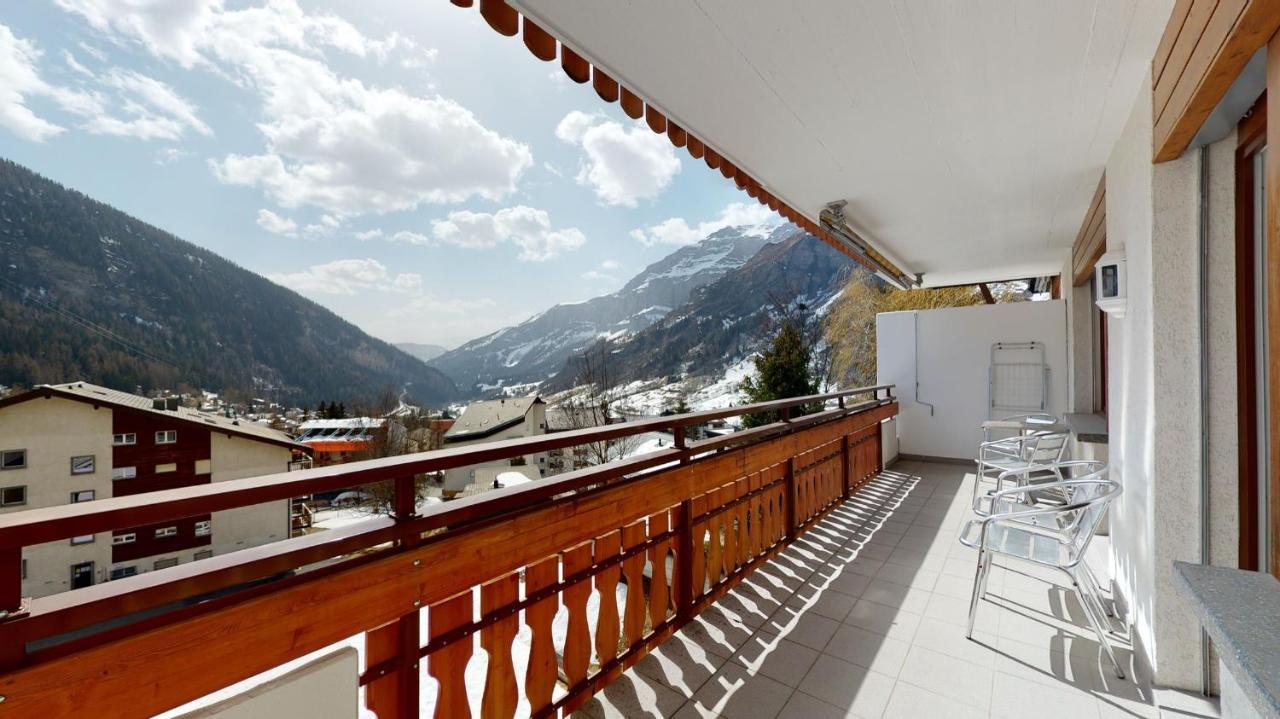 Gonenstein Residence In Leukerbad, Entire Apartment/Studio With Balcony Dış mekan fotoğraf
