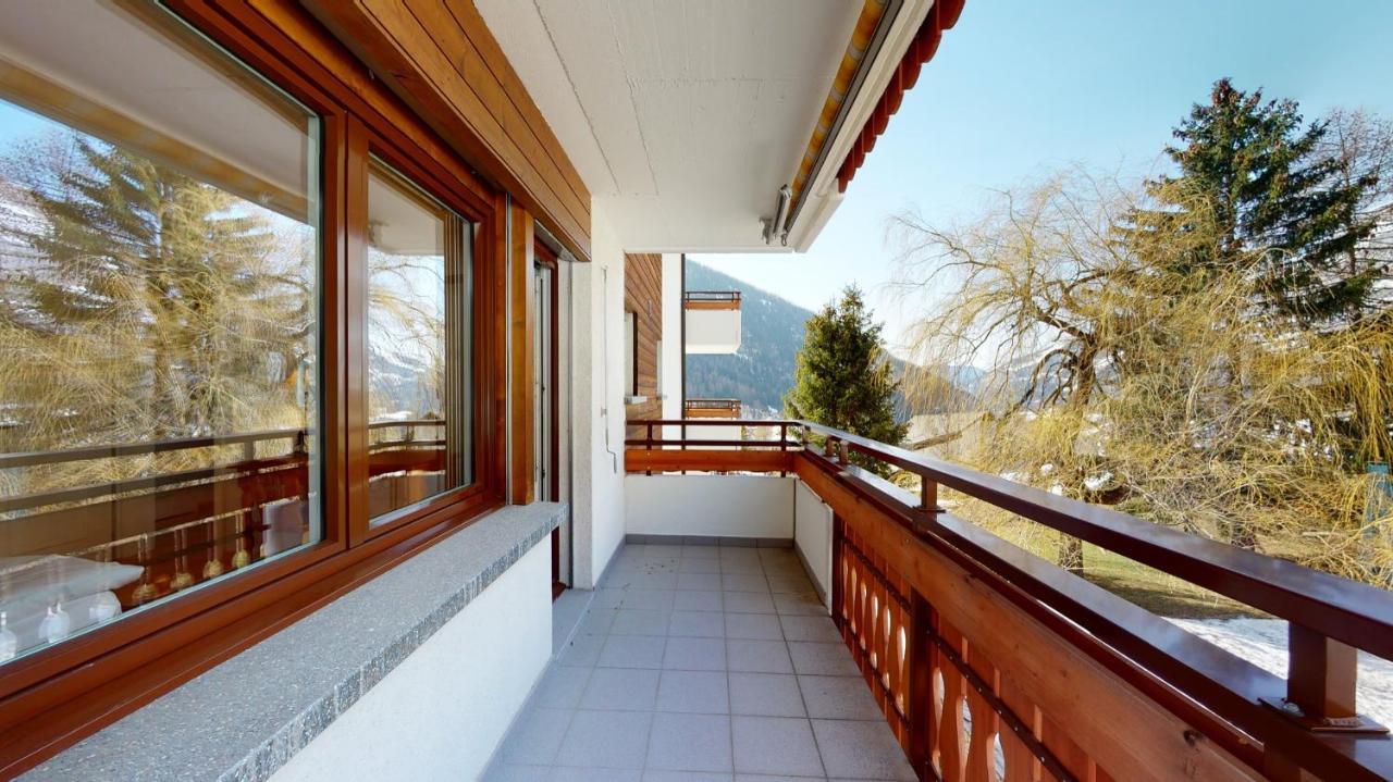 Gonenstein Residence In Leukerbad, Entire Apartment/Studio With Balcony Dış mekan fotoğraf