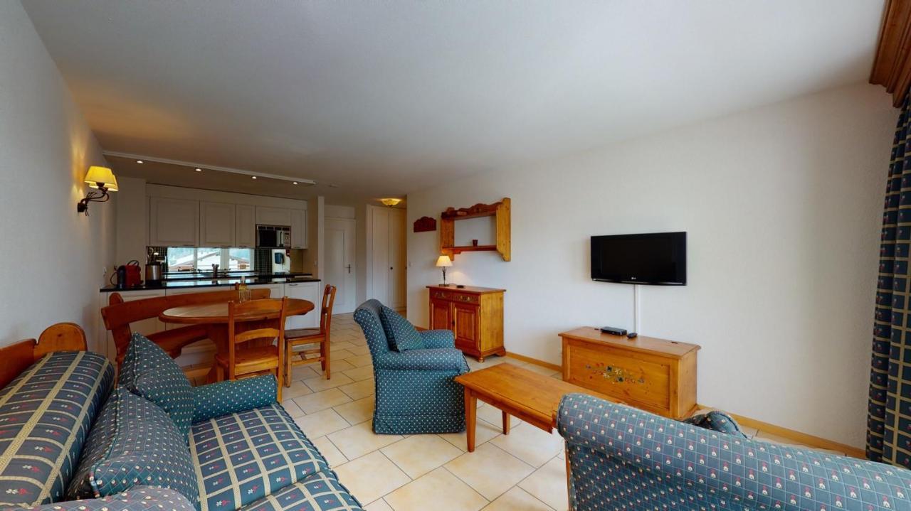 Gonenstein Residence In Leukerbad, Entire Apartment/Studio With Balcony Dış mekan fotoğraf