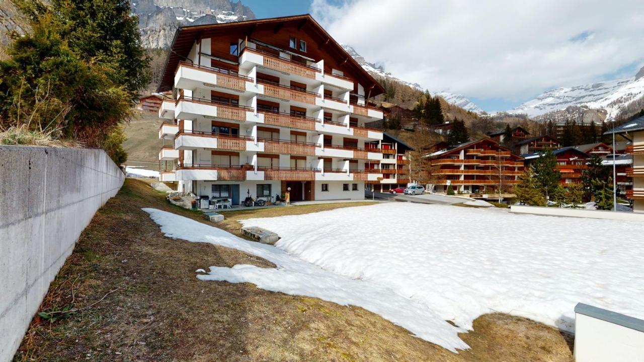 Gonenstein Residence In Leukerbad, Entire Apartment/Studio With Balcony Dış mekan fotoğraf