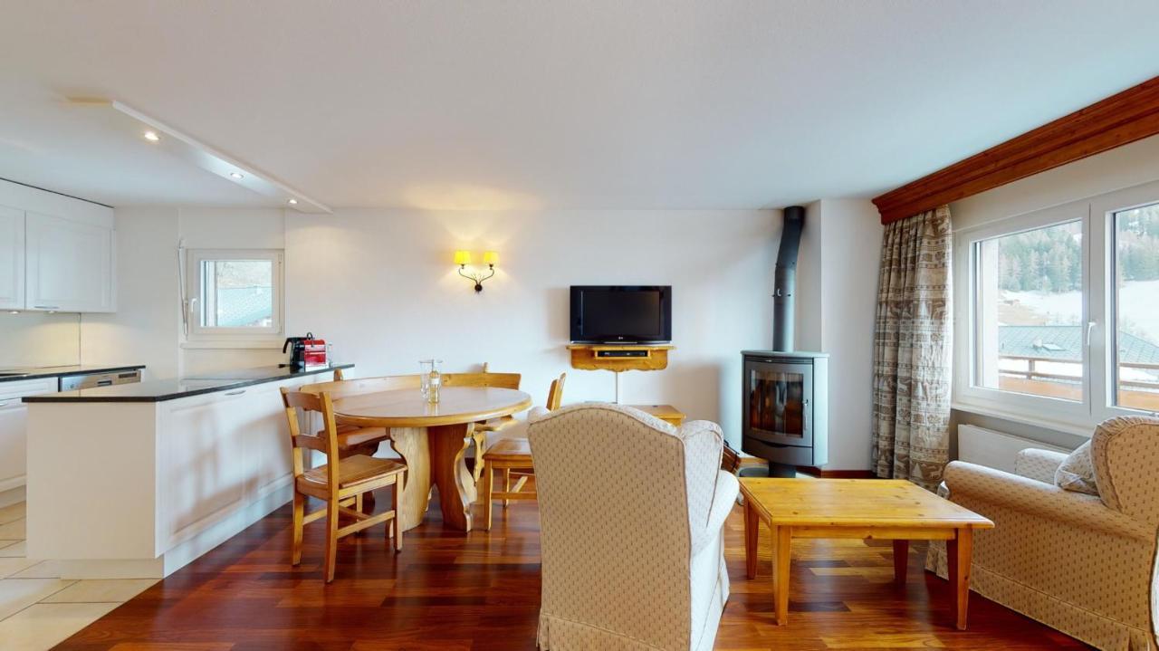 Gonenstein Residence In Leukerbad, Entire Apartment/Studio With Balcony Dış mekan fotoğraf