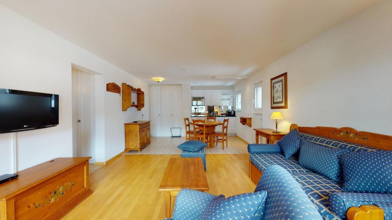 Gonenstein Residence In Leukerbad, Entire Apartment/Studio With Balcony Dış mekan fotoğraf