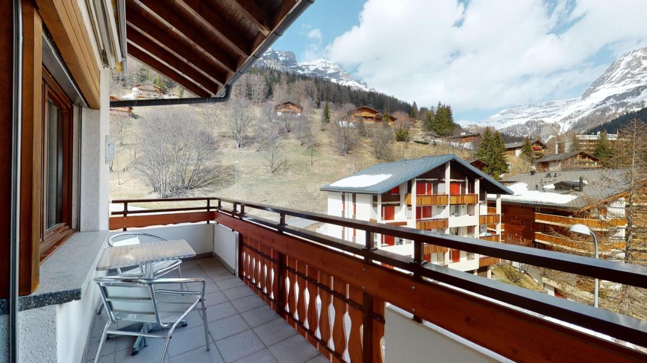 Gonenstein Residence In Leukerbad, Entire Apartment/Studio With Balcony Dış mekan fotoğraf
