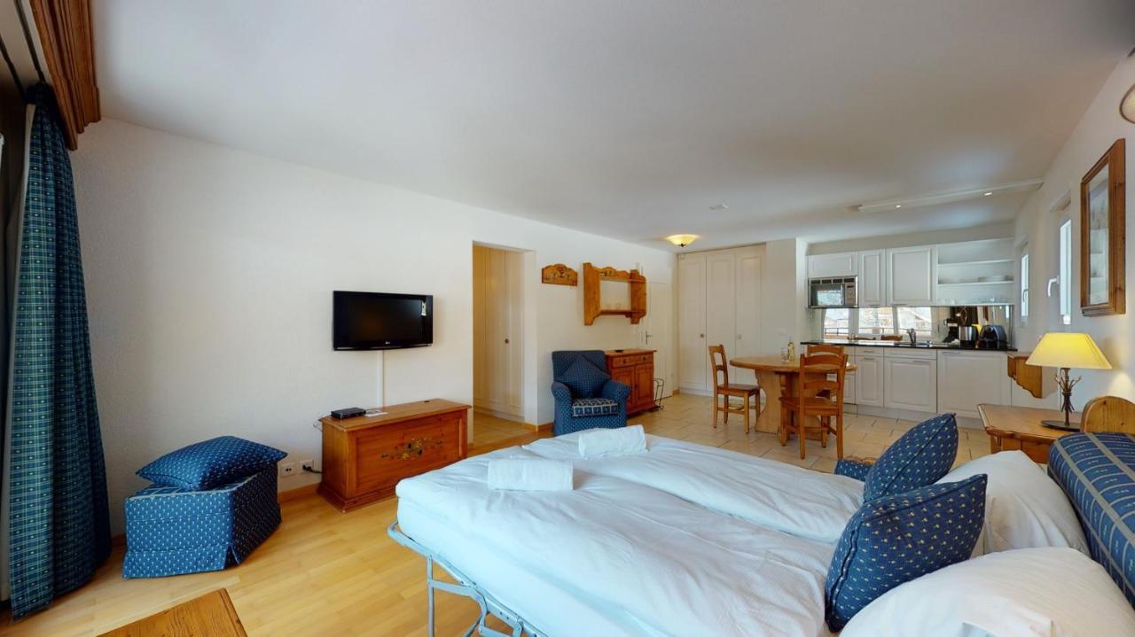Gonenstein Residence In Leukerbad, Entire Apartment/Studio With Balcony Dış mekan fotoğraf