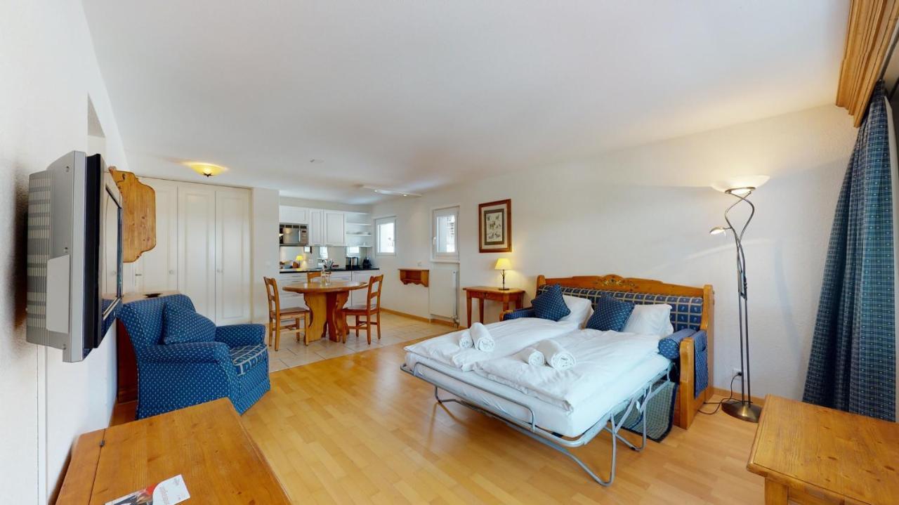 Gonenstein Residence In Leukerbad, Entire Apartment/Studio With Balcony Dış mekan fotoğraf
