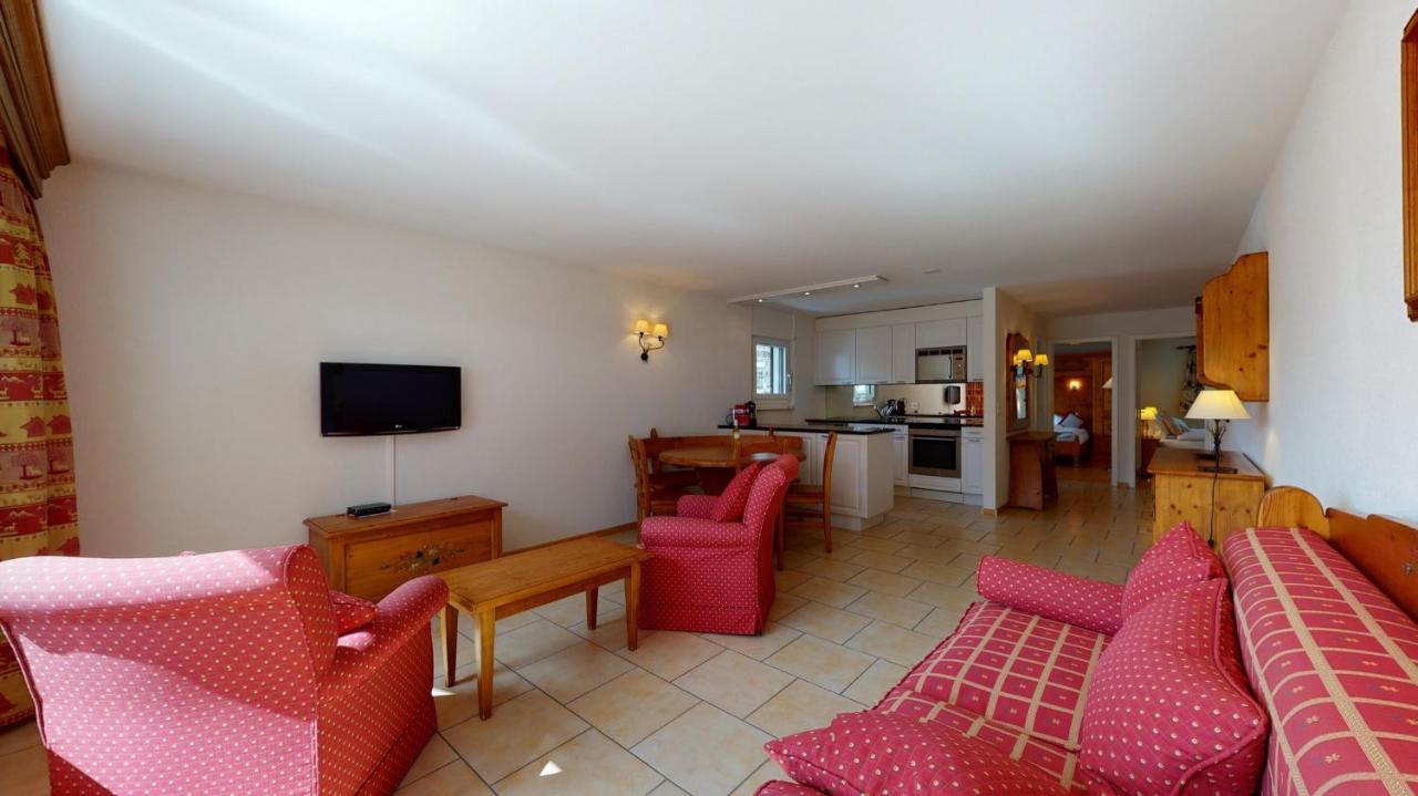 Gonenstein Residence In Leukerbad, Entire Apartment/Studio With Balcony Dış mekan fotoğraf