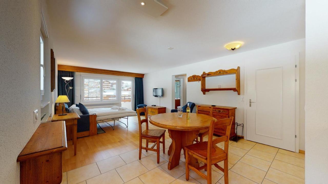 Gonenstein Residence In Leukerbad, Entire Apartment/Studio With Balcony Dış mekan fotoğraf