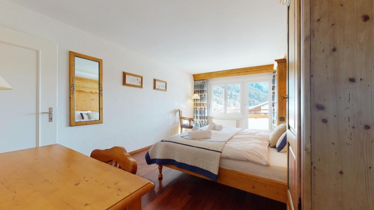 Gonenstein Residence In Leukerbad, Entire Apartment/Studio With Balcony Dış mekan fotoğraf