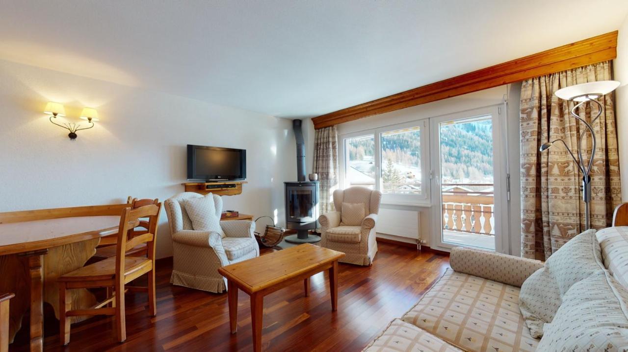 Gonenstein Residence In Leukerbad, Entire Apartment/Studio With Balcony Dış mekan fotoğraf
