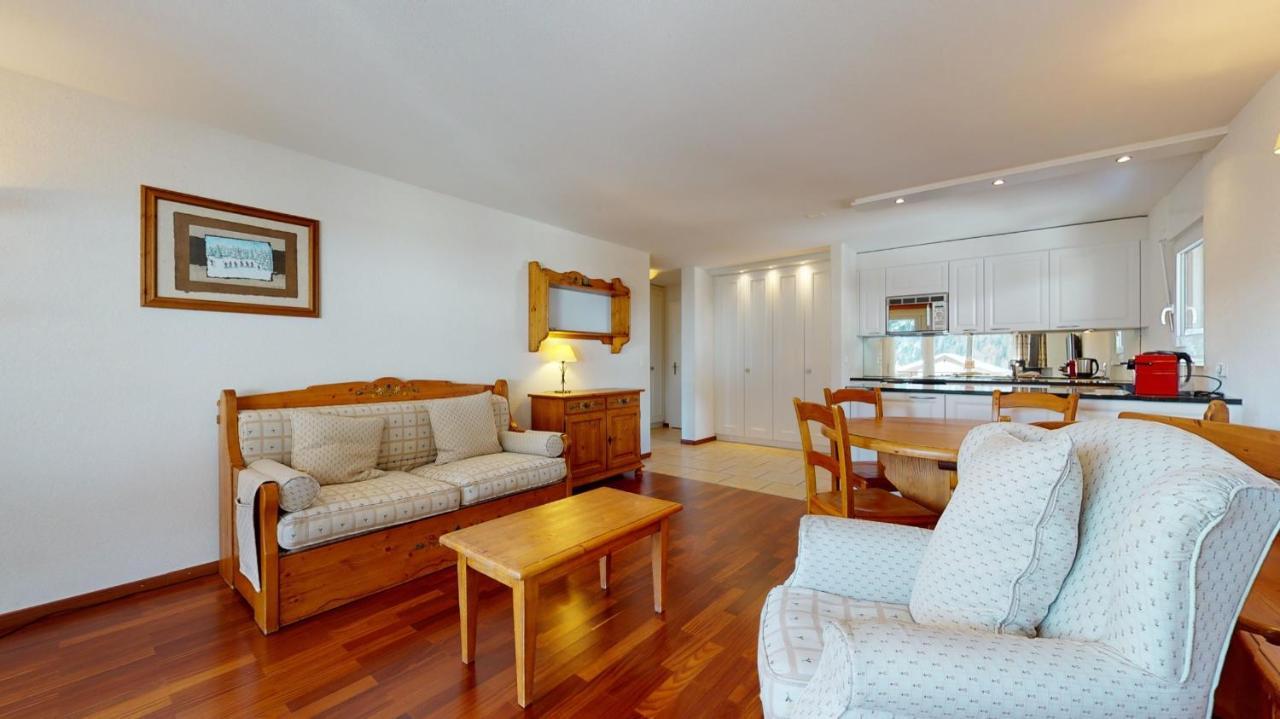 Gonenstein Residence In Leukerbad, Entire Apartment/Studio With Balcony Dış mekan fotoğraf