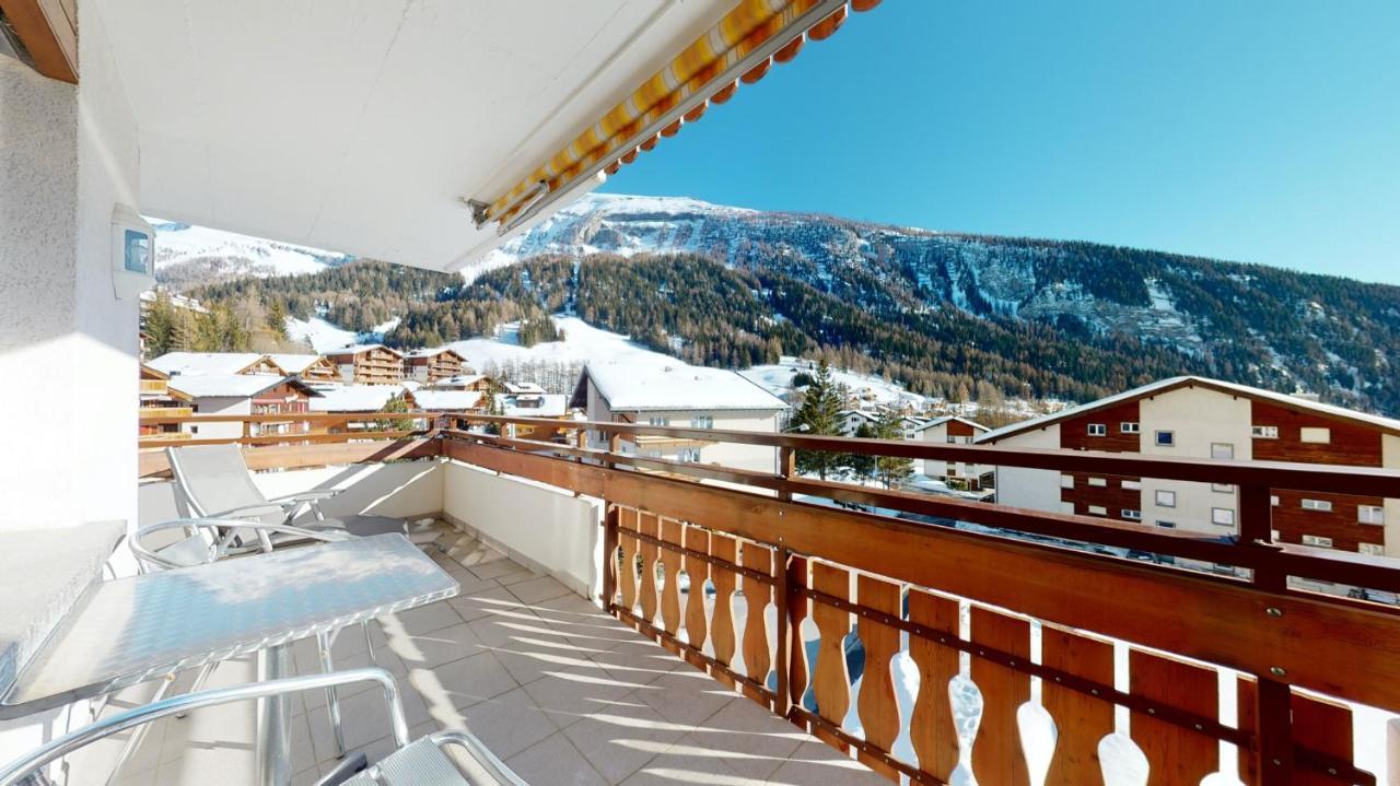 Gonenstein Residence In Leukerbad, Entire Apartment/Studio With Balcony Dış mekan fotoğraf