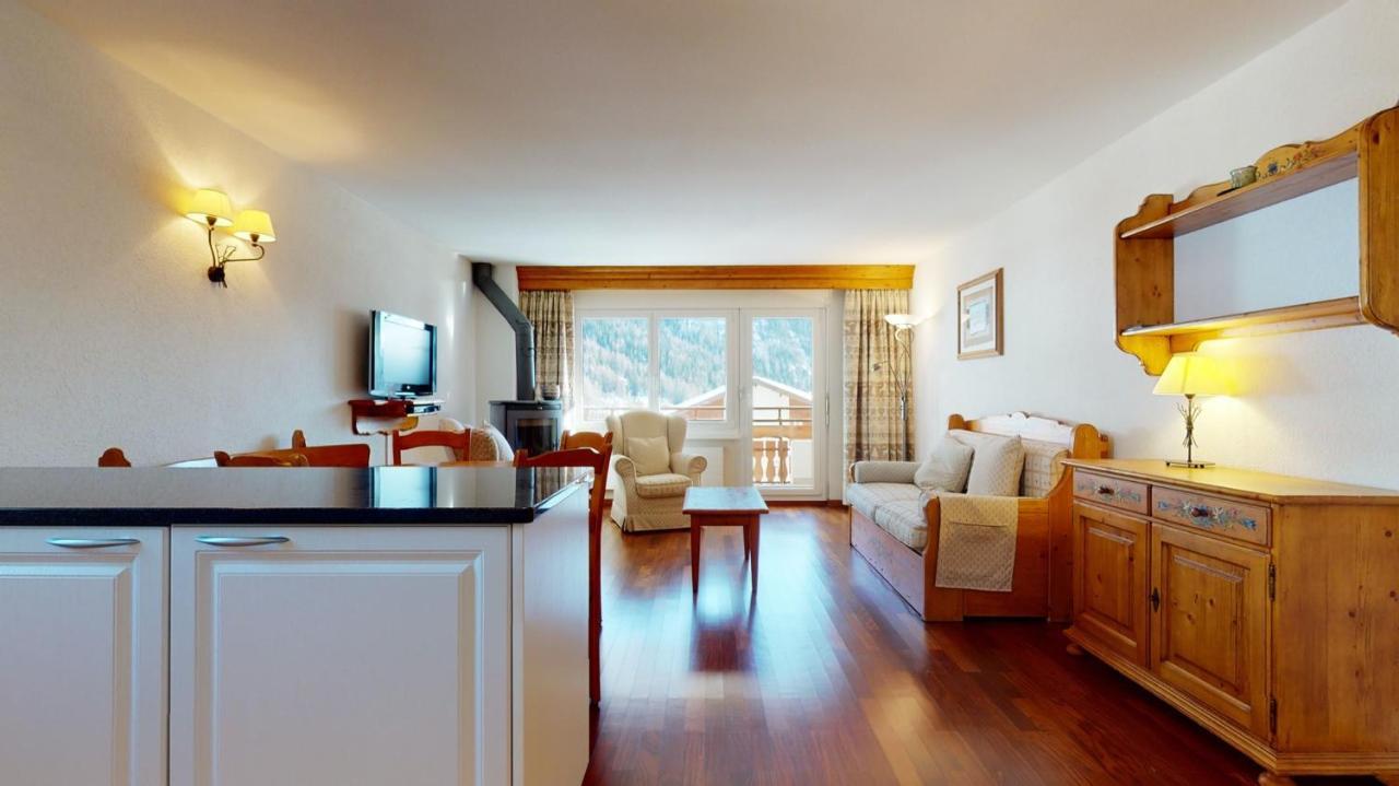 Gonenstein Residence In Leukerbad, Entire Apartment/Studio With Balcony Dış mekan fotoğraf
