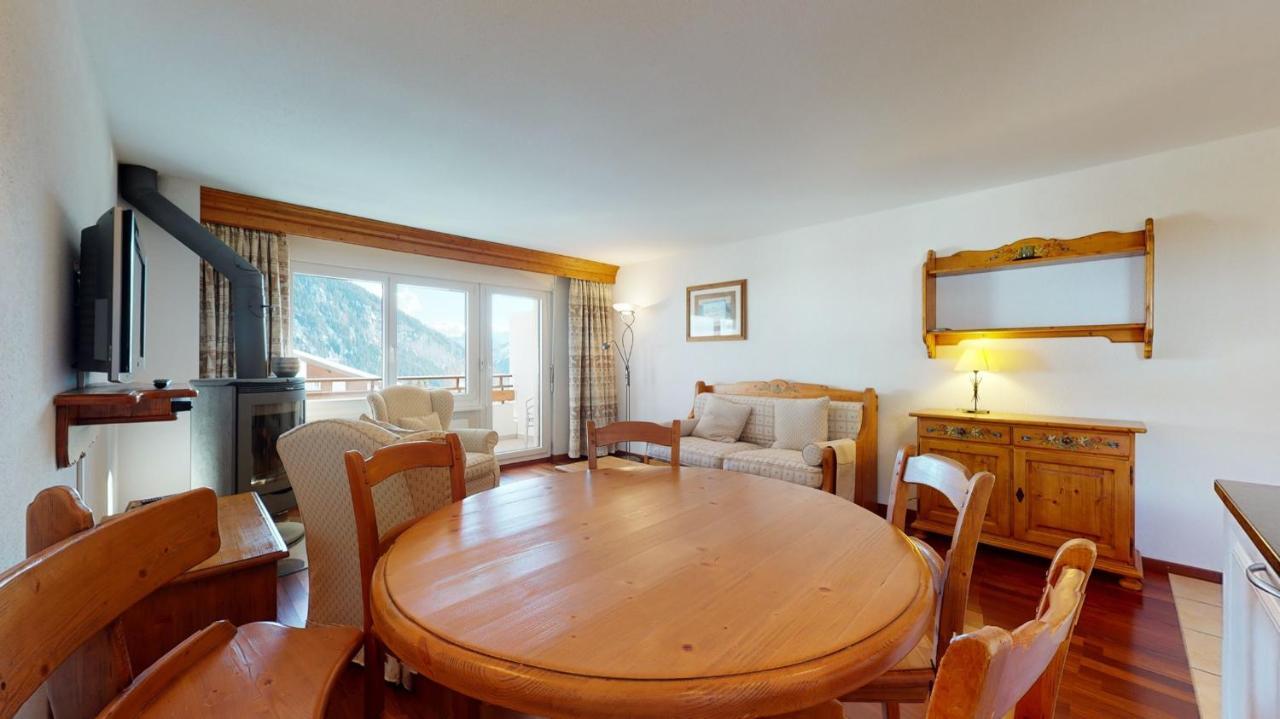 Gonenstein Residence In Leukerbad, Entire Apartment/Studio With Balcony Dış mekan fotoğraf